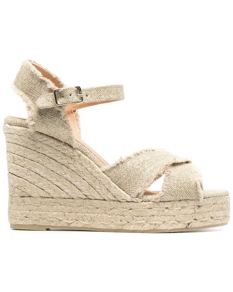 Castañer Bromelia Espadrilles 110mm - Nude Nude