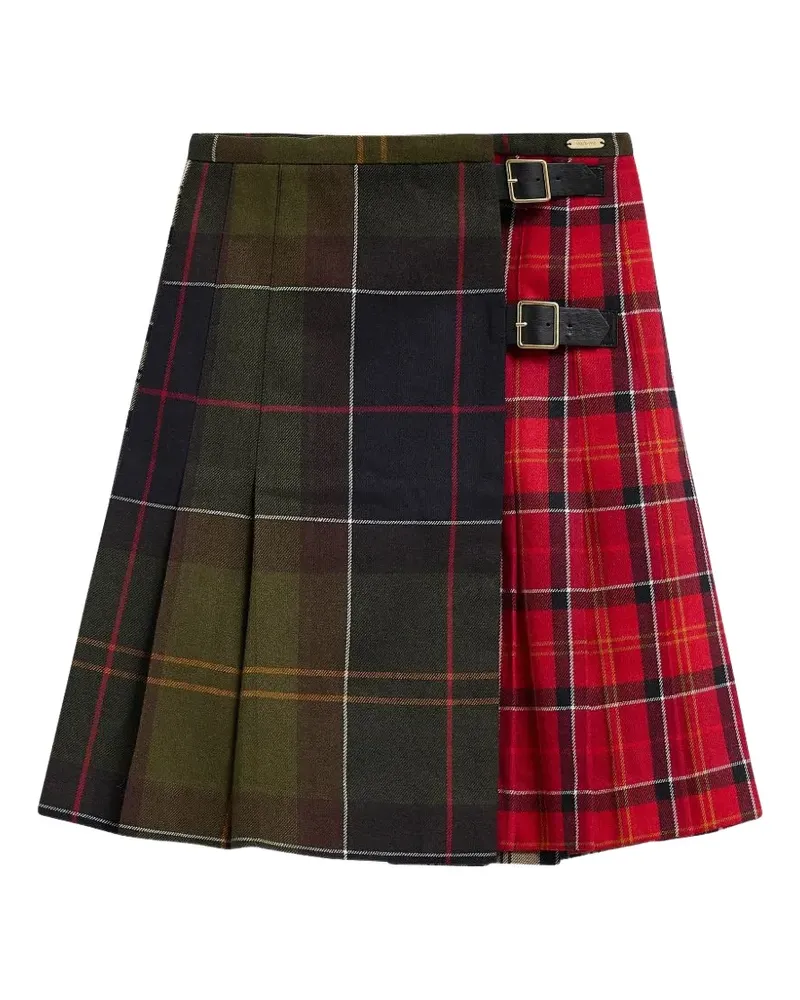 Barbour Gillian Tartan mini skirt - Grün Grün
