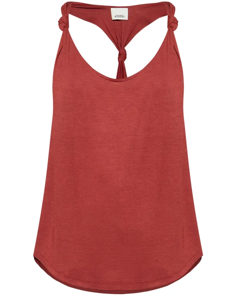 Isabel Marant Top mit Knoten - Rot Rot