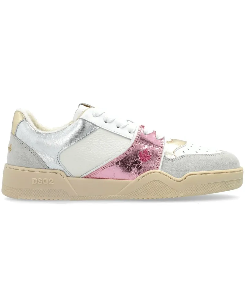 Dsquared2 Spiker Sneakers - Weiß Weiß