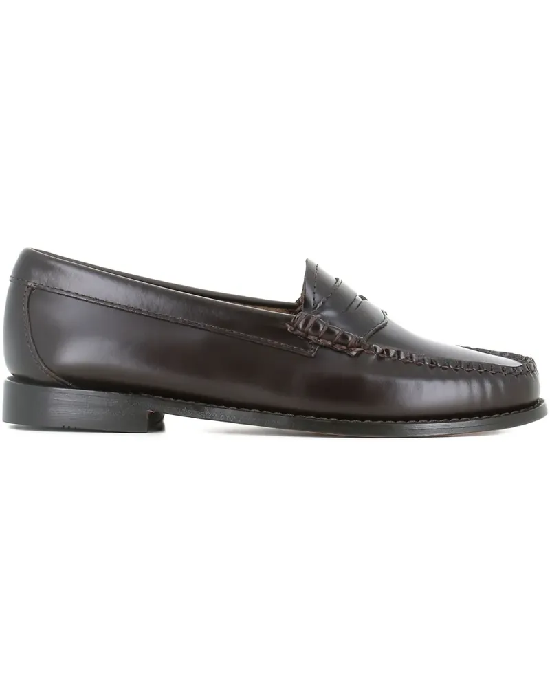 G.H. Bass & Co. Penny-Loafer aus Leder - Braun Braun
