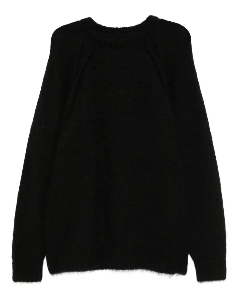 Undercover Pullover mit seitlichem Reißverschluss - Schwarz Schwarz