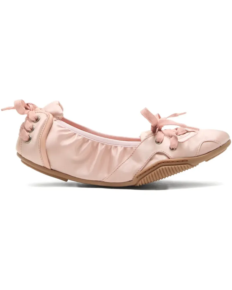 Acne Studios Ballerinas mit runder Kappe - Rosa Rosa