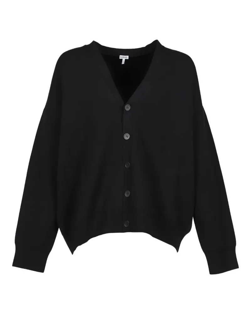 Loewe Cardigan mit Knopfleiste - Schwarz Schwarz