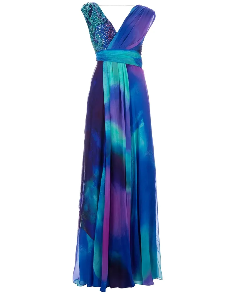 Matthew Williamson maxi dress - Blau Blau
