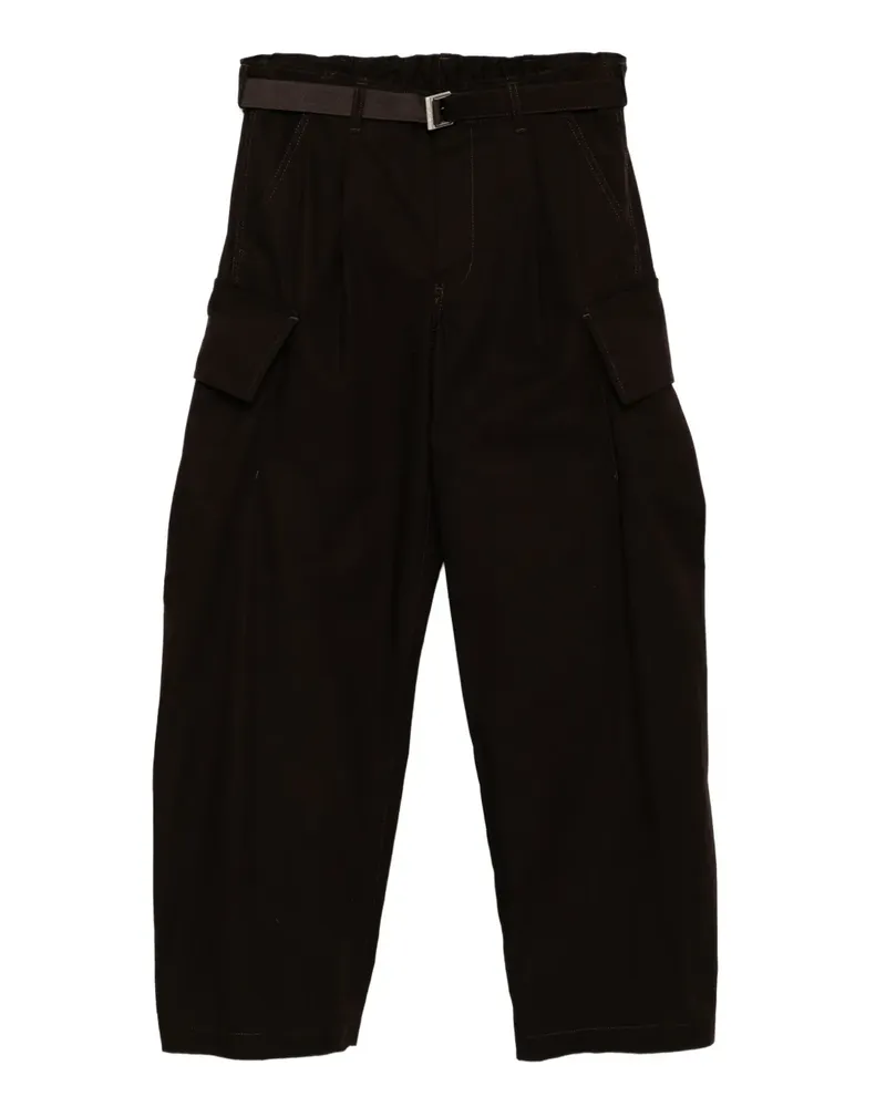 Sacai Hose aus Ripstop - Rot Rot