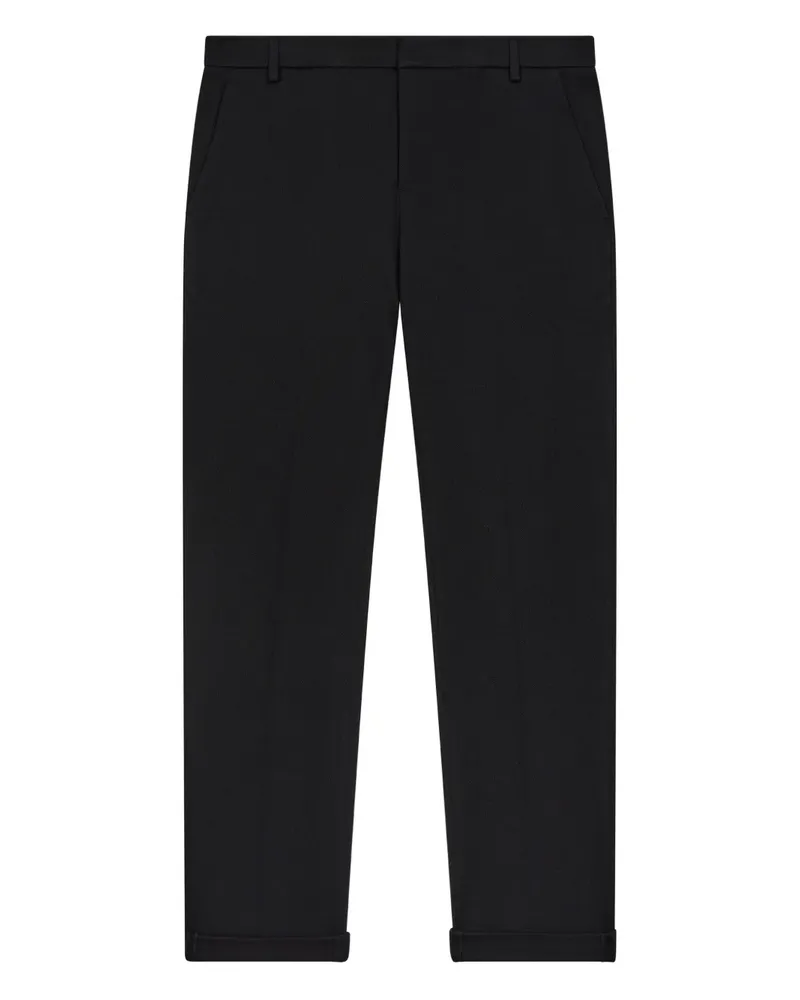 Dondup Hose mit umgeschlagenem Saum - Schwarz Schwarz