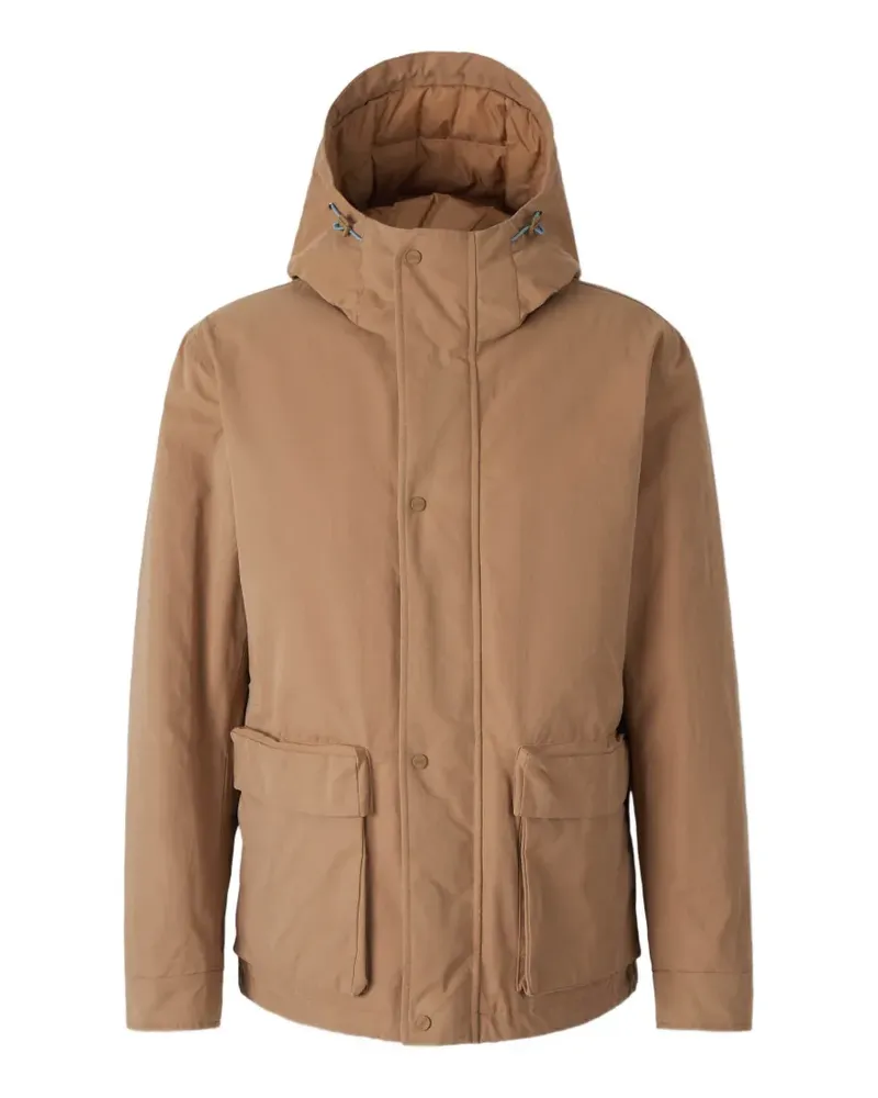 Herno Gefütterte Kapuzenjacke - Braun Braun