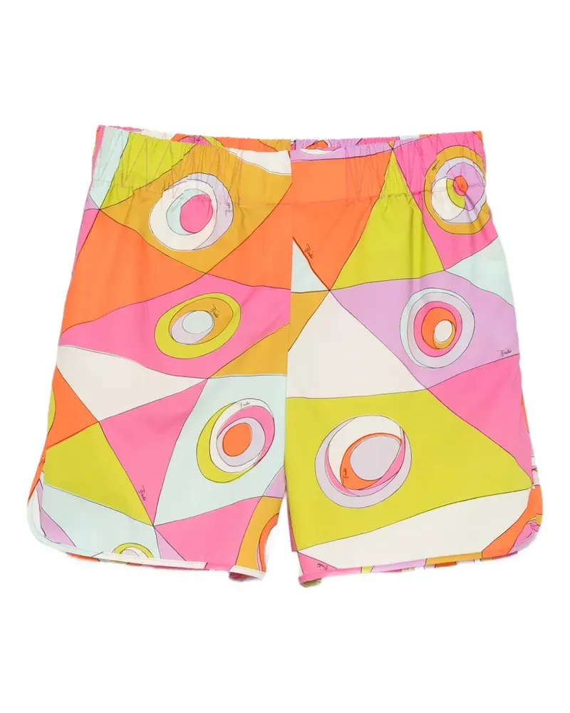 Emilio Pucci Iride-print shorts - Rosa Rosa