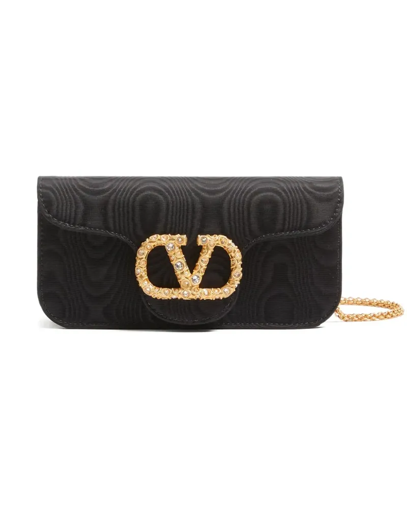 Valentino Garavani Locò Clutch - Schwarz Schwarz