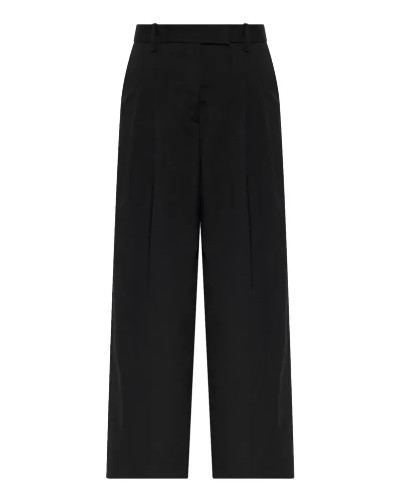 By Malene Birger Taalia pleated trousers - Schwarz Schwarz