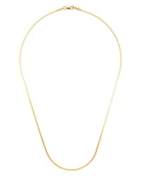 Missoma x Lucy Williams square-snake chain necklace Gold