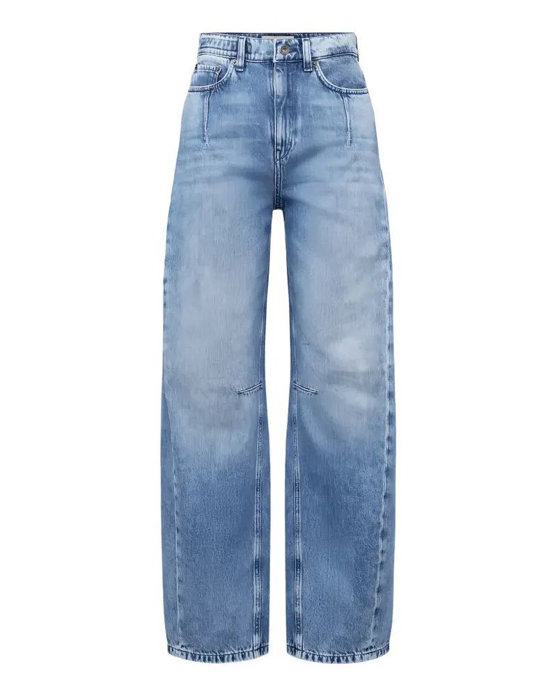 Drykorn Liable Wide-Leg-Jeans mit lockerem Schnitt - Blau Blau