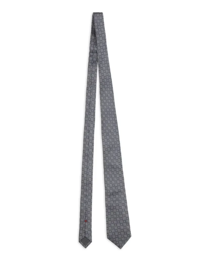 Brunello Cucinelli silk tie - Grau Grau