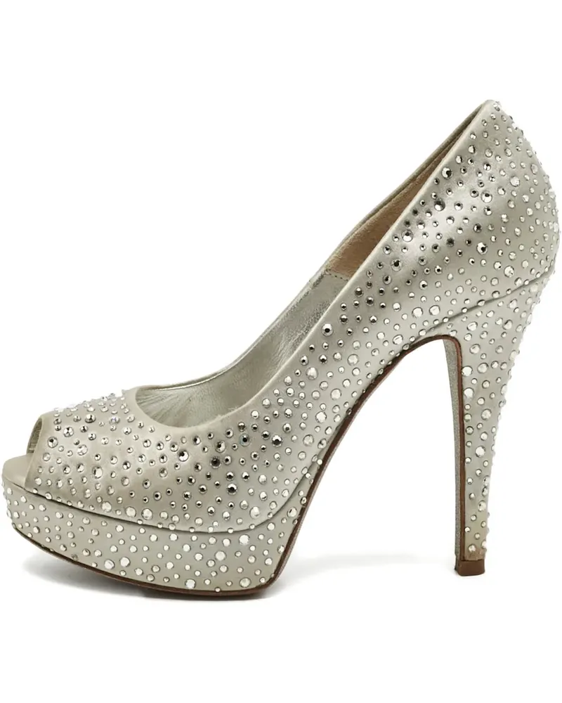 Loriblu embellished heeled pumps - Silber Silber