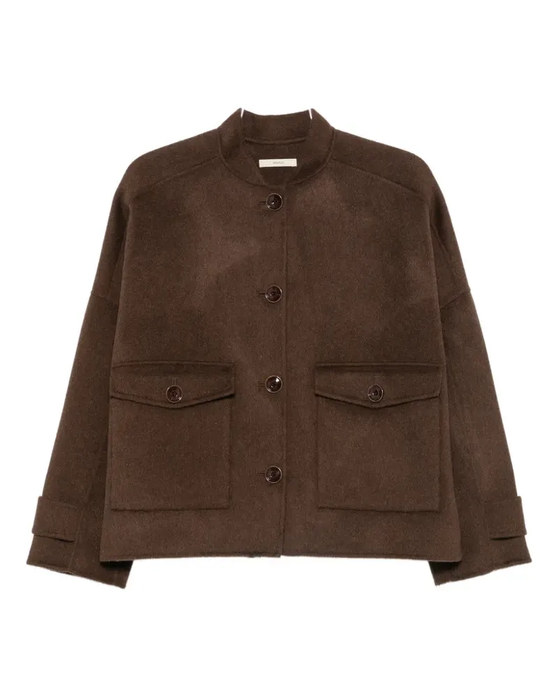 Sessùn button-up boxy jacket - Braun Braun