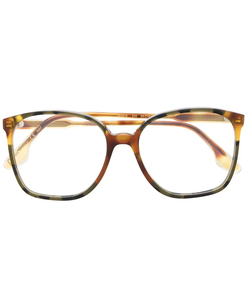 Victoria Beckham VB2108' Brille mit eckigem Gestell - Nude Nude