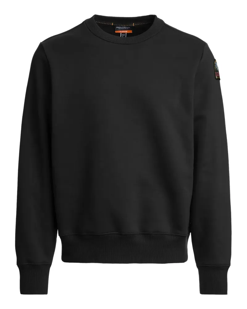 Parajumpers Sweatshirt mit Logo-Patch - Schwarz Schwarz