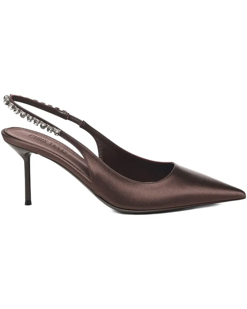 Paris Texas 70mm Lidia slingback pumps - Braun Braun