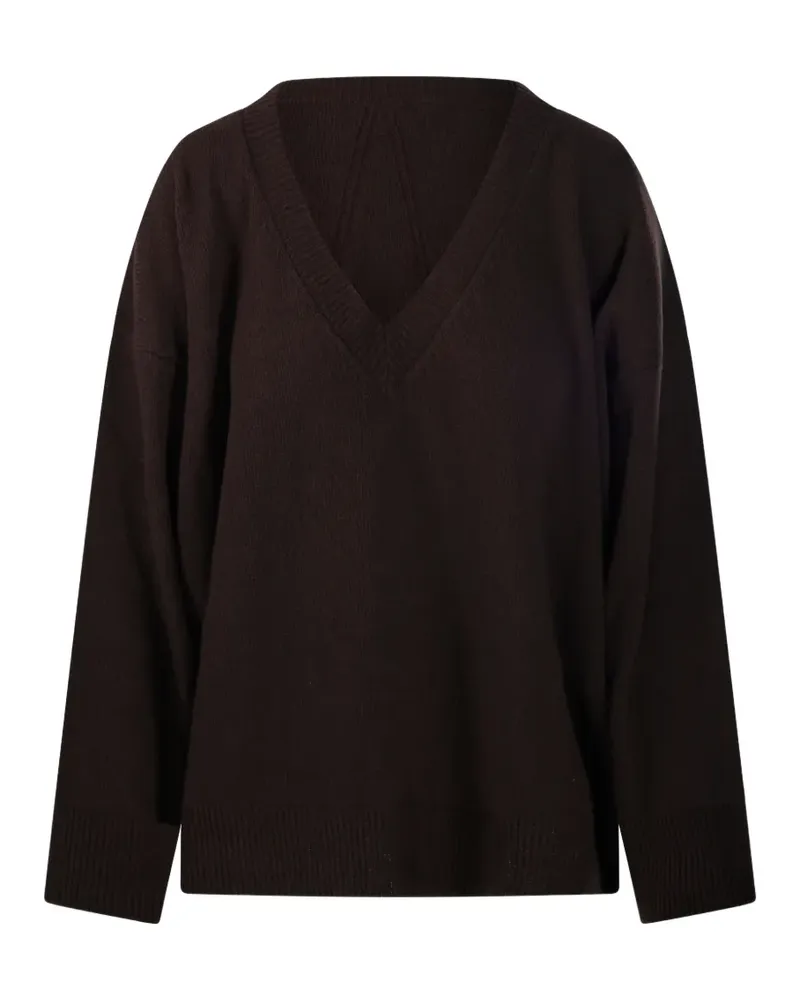 Roberto Collina Pullover mit V-Ausschnitt - Braun Braun