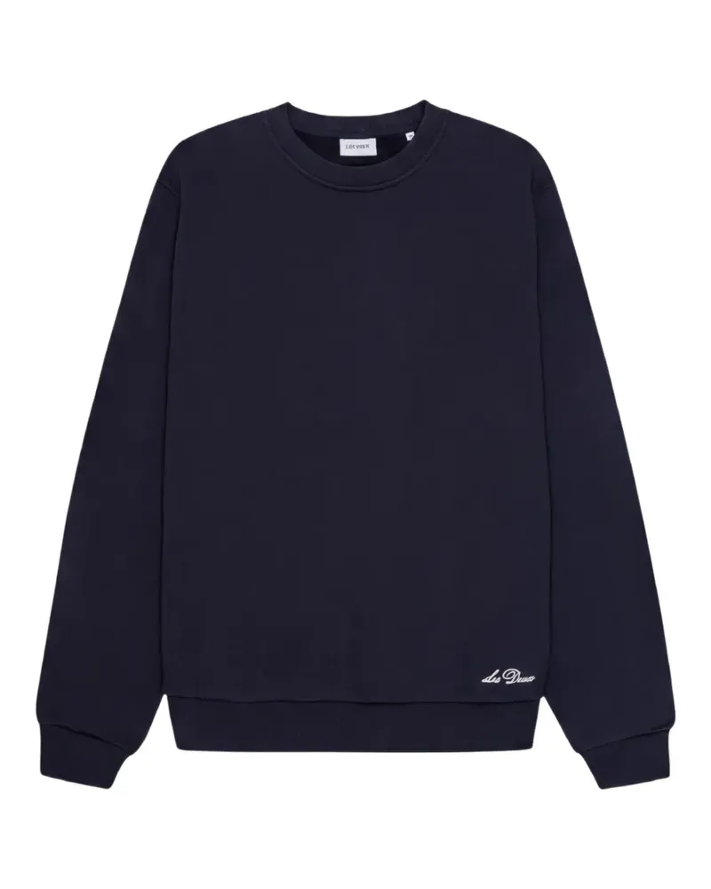 LES DEUX Ben Artist Sweatshirt mit grafischem Print - Blau Blau
