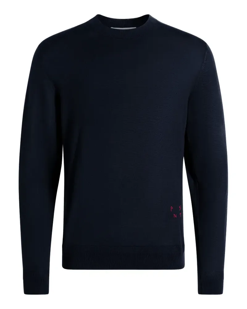 Public School Hoyt Pullover mit Logo-Stickerei - Blau Blau
