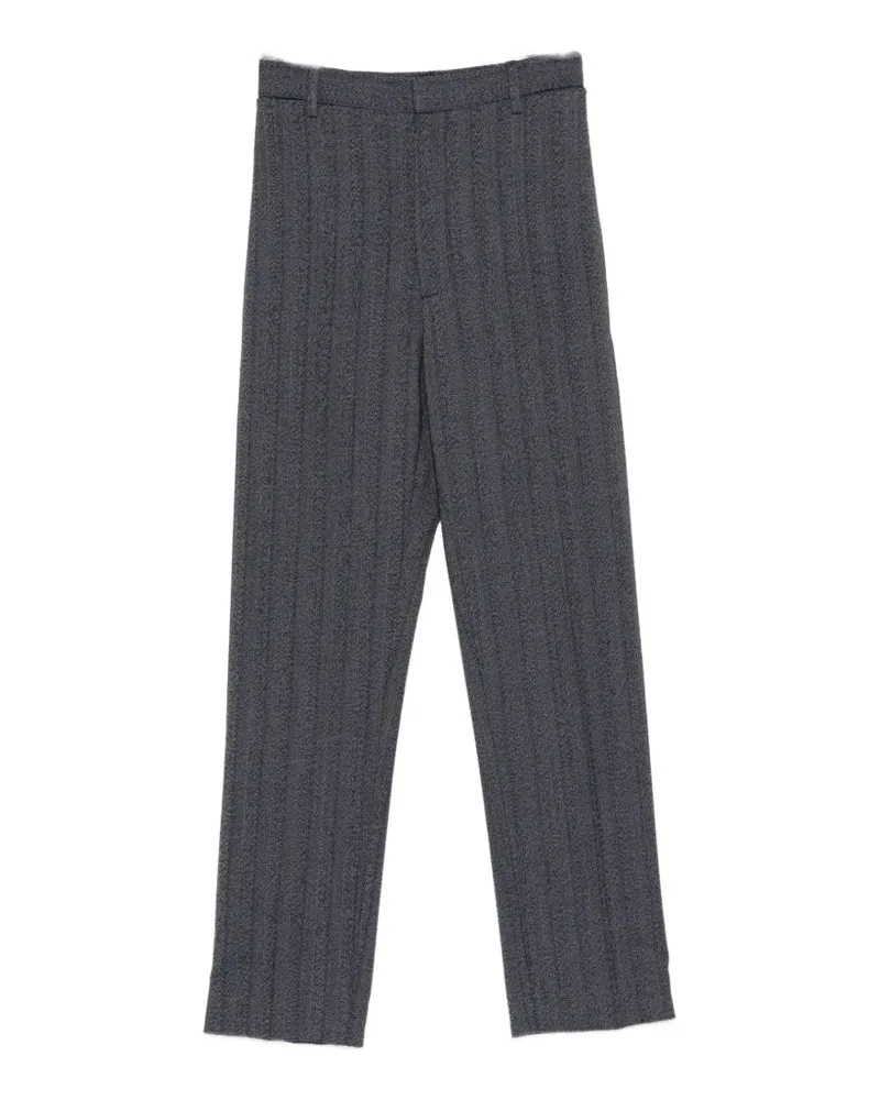Victoria Beckham pinstripe-pattern trousers - Grau Grau