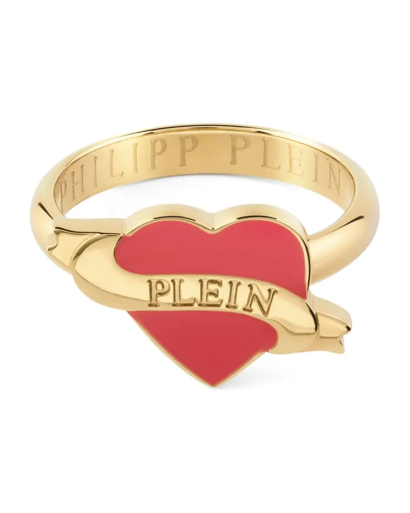 Philipp Plein Valentine Ring - Gold Gold