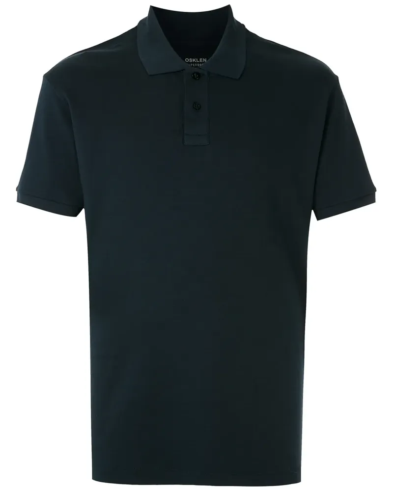 Osklen SuperSoft' Poloshirt - Blau Blau