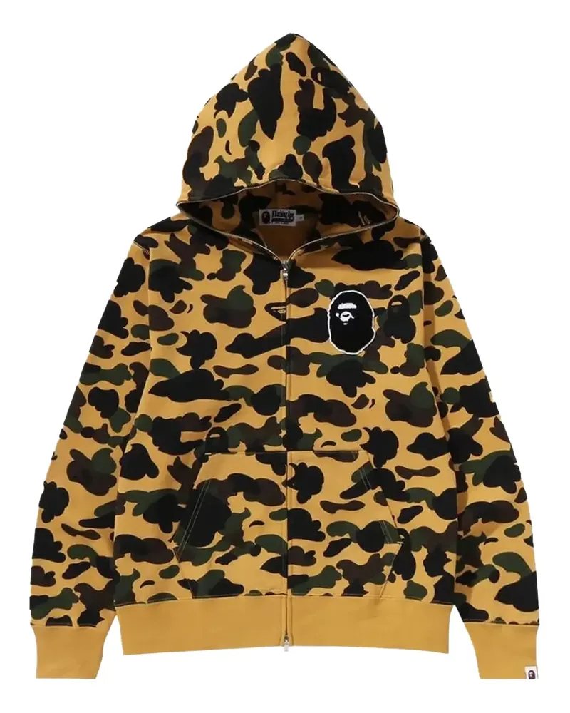 BAPE Camo Ape Head "Yellow" Hoodie - Gelb Gelb