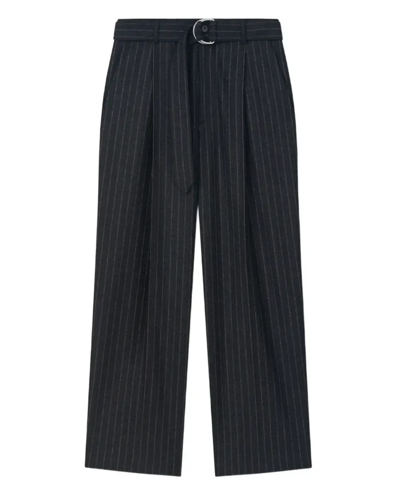 Nanushka Colten Hose mit Nadelstreifen - Schwarz Schwarz