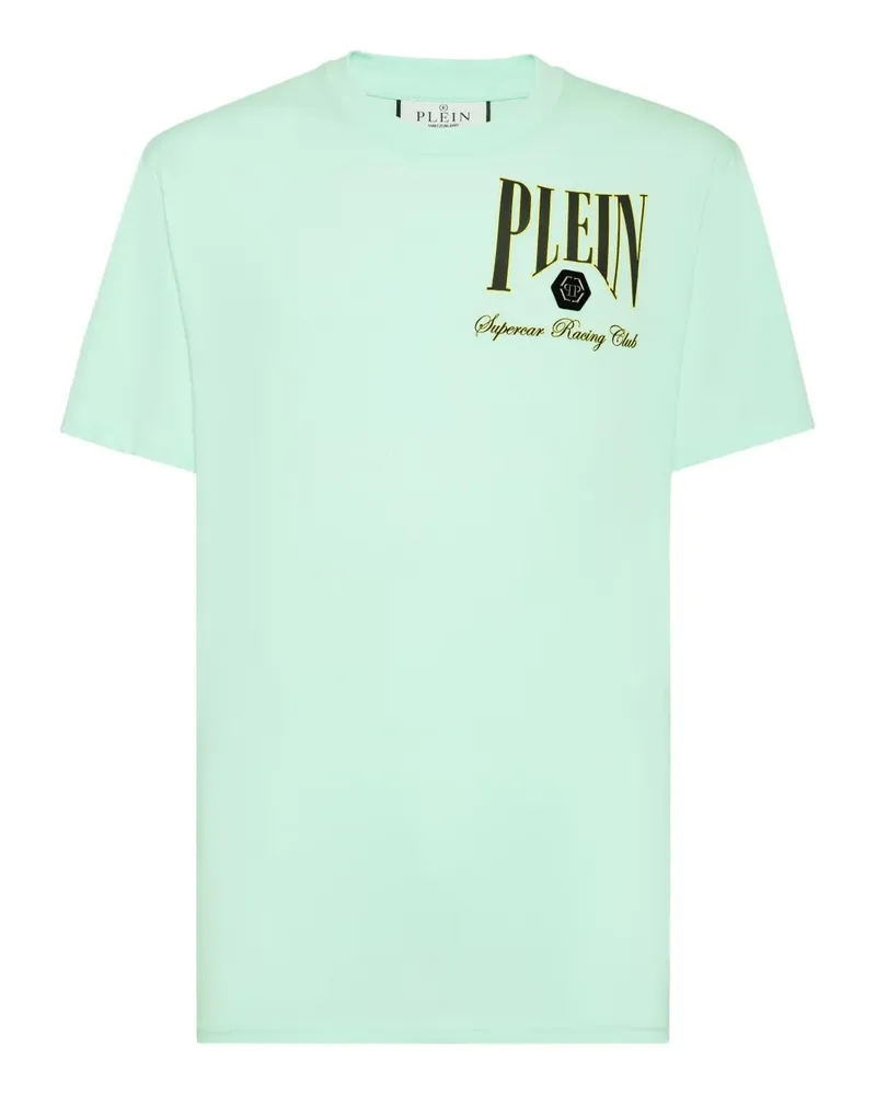 Philipp Plein Supercar Racing T-Shirt - Grün Grün