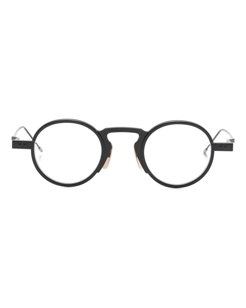 Thom Browne Brille mit rundem Gestell - Grau Grau