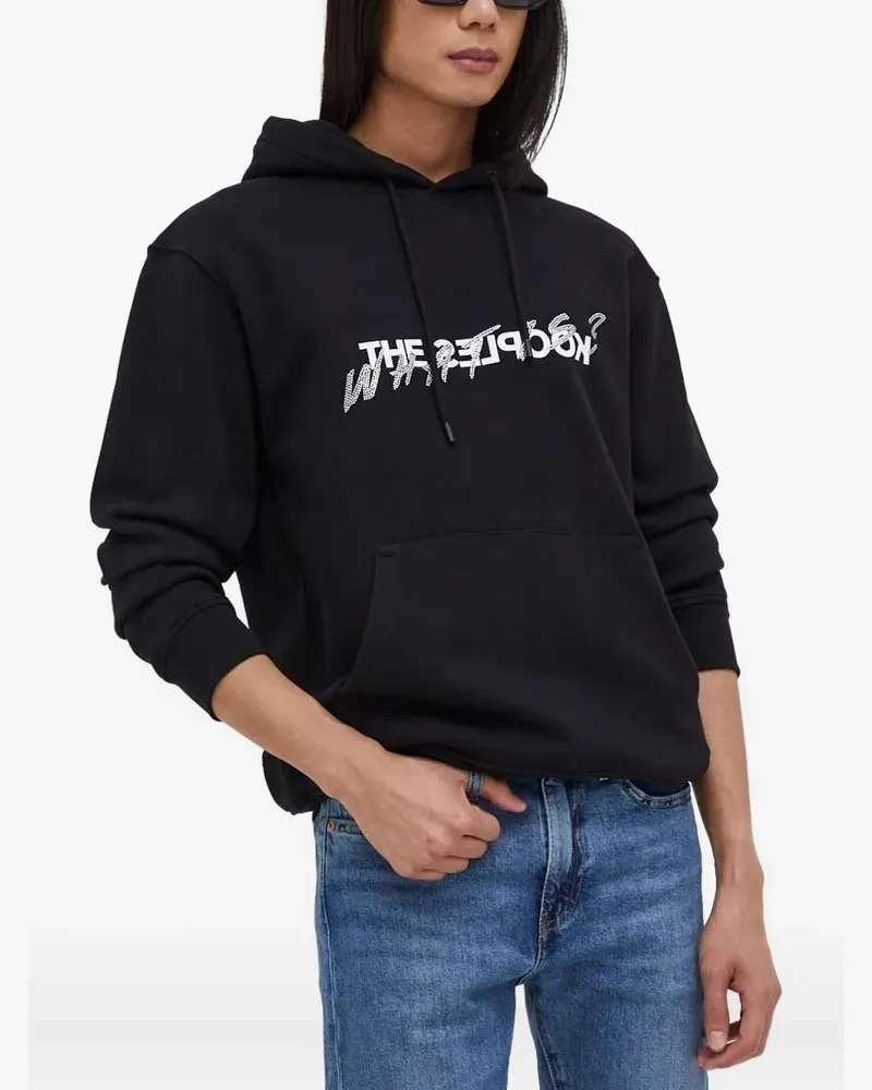 The Kooples Hoodie mit Strass - Schwarz Schwarz