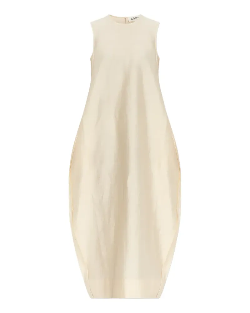 Róhe puffball sleeveless maxi dress - Nude Nude