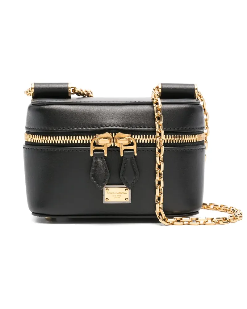 Dolce & Gabbana Sicily Cube Kosmetiktasche - Schwarz Schwarz