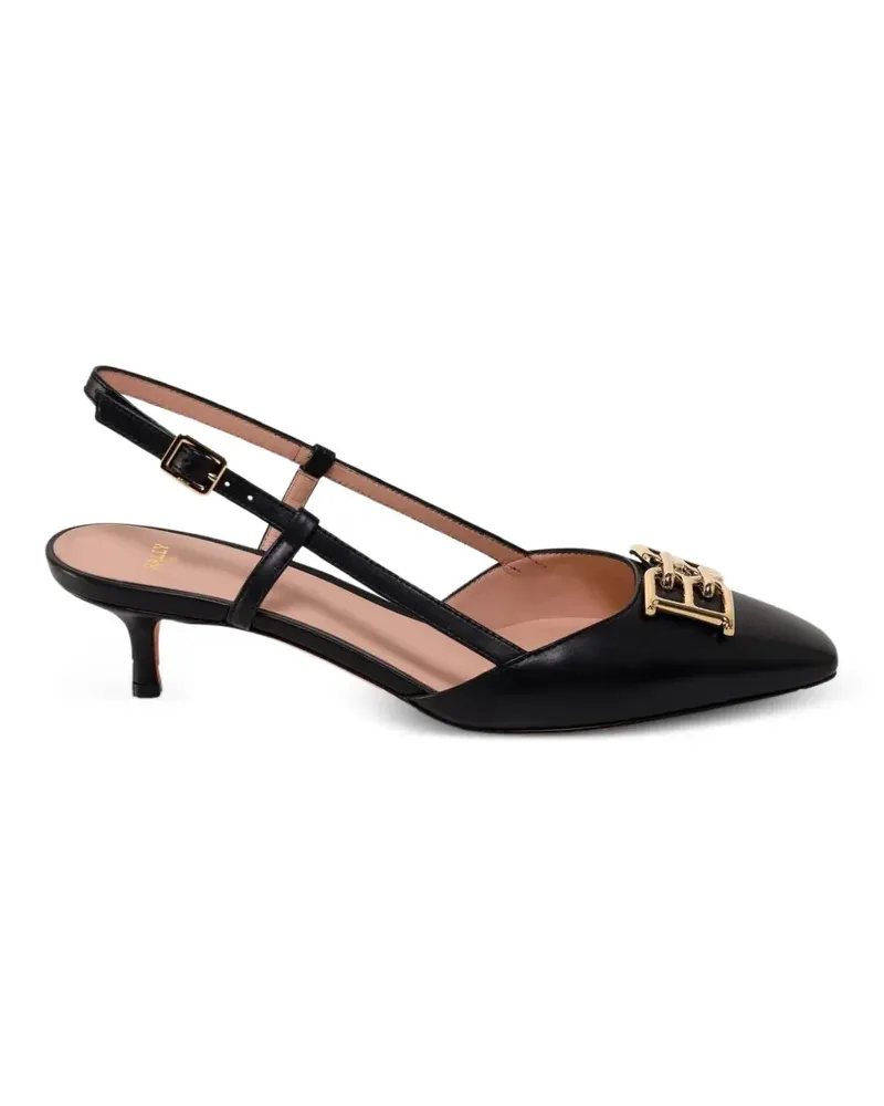 Bally Eva adjustable-strap leather pumps - Schwarz Schwarz