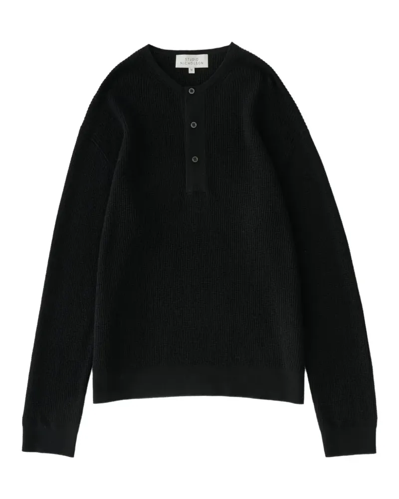 Studio Nicholson Corine Pullover - Schwarz Schwarz