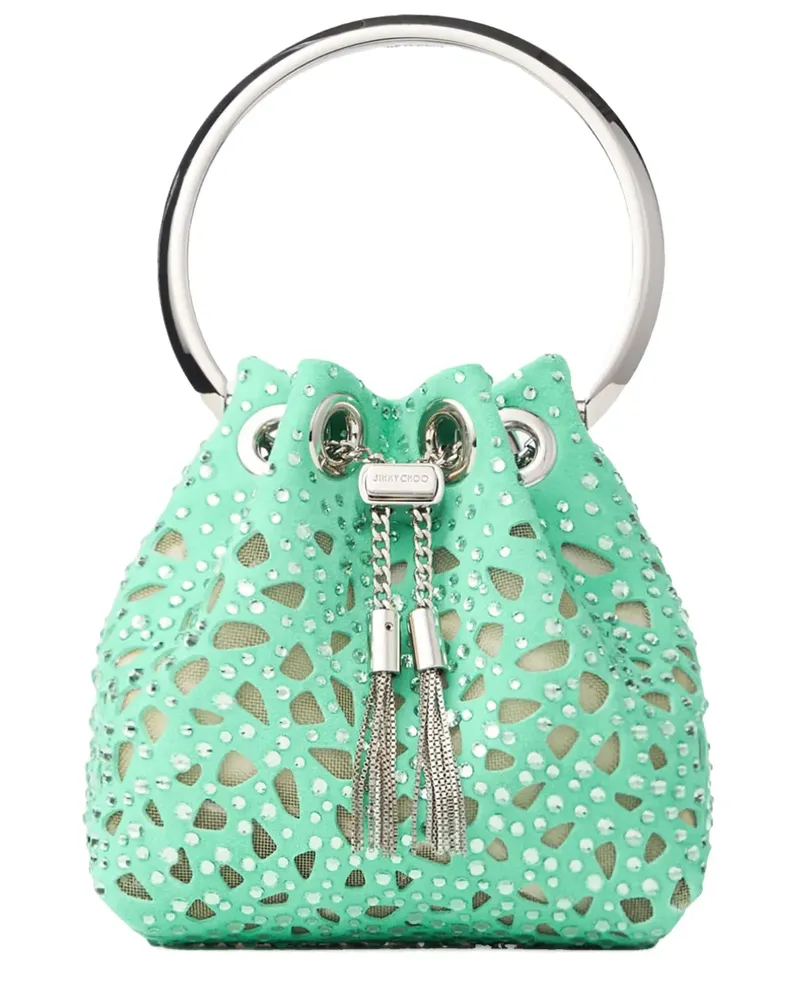 Jimmy Choo Mini Bon Bon Beuteltasche - Grün Grün