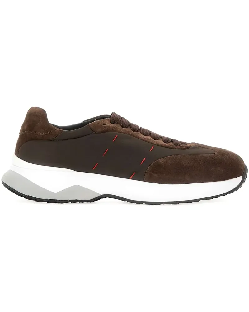 Kiton Sneakers aus Wildleder - Braun Braun