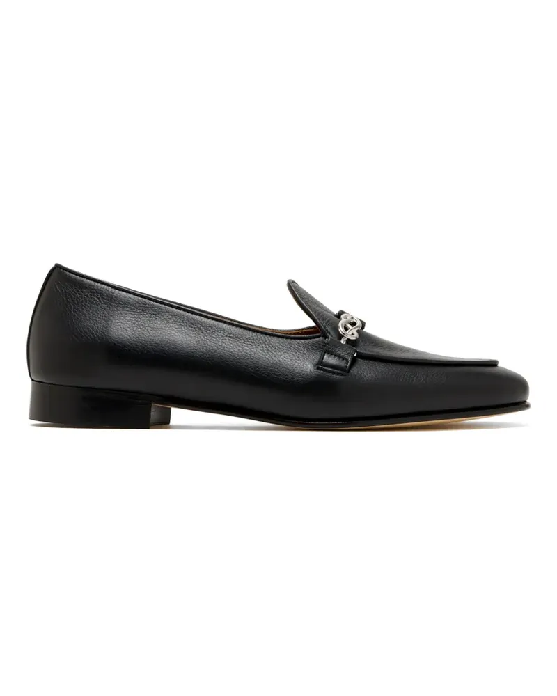 Edhèn Milano leather loafers - Schwarz Schwarz