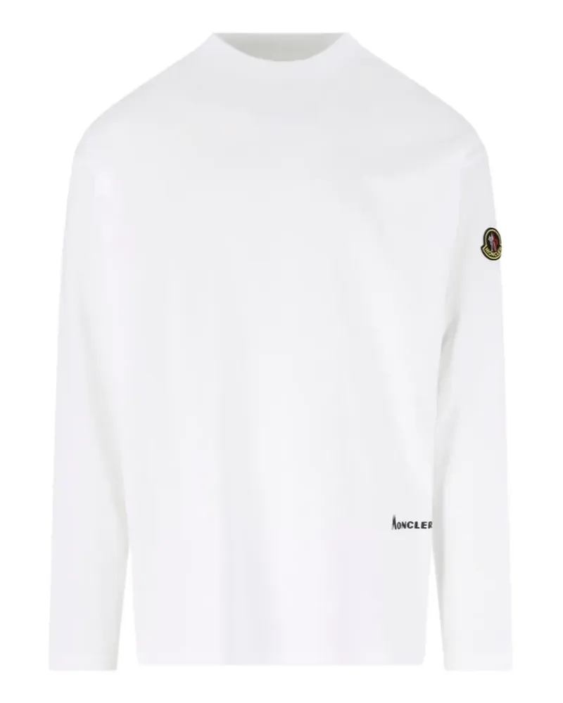 Moncler Langarmshirt mit K2-Print - Weiß Weiß