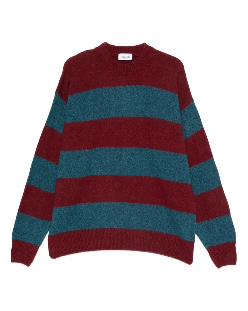 Amish striped sweater - Rot Rot