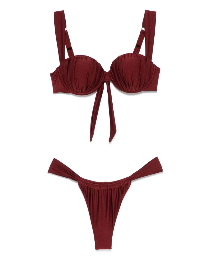 Noire Swimwear Mahogany Bikini - Rot Rot