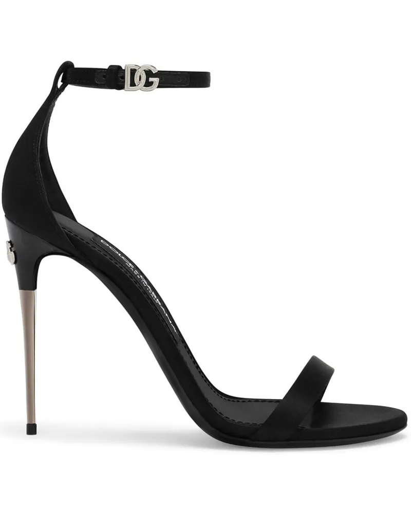 Dolce & Gabbana Keira Sandalen 105mm - Schwarz Schwarz