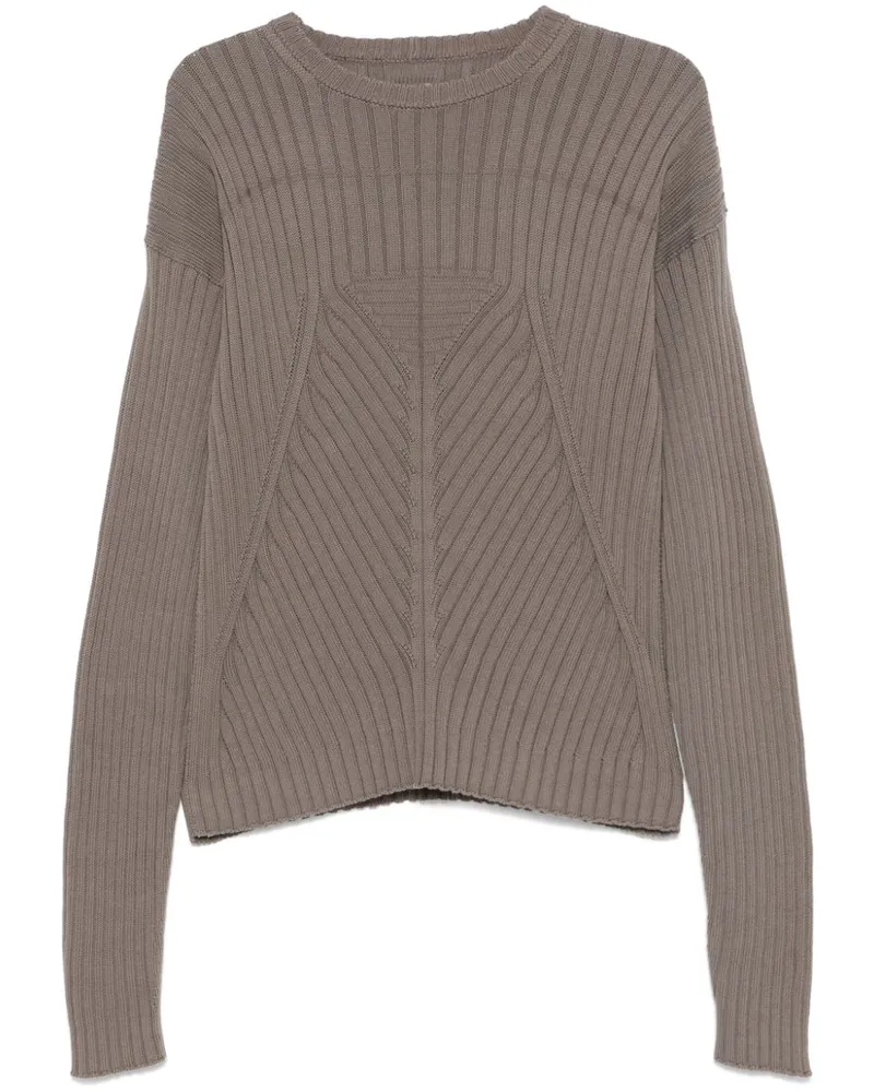 Rick Owens Pullover mit Rundhalsausschnitt - Braun Braun