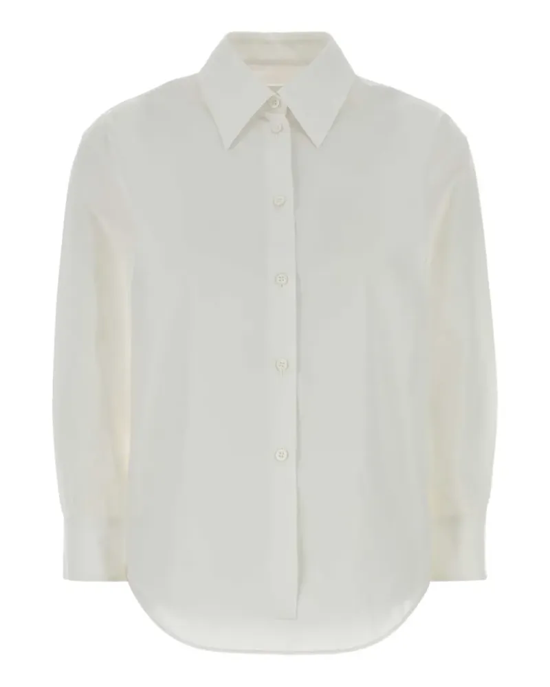 Jil Sander Klassisches Hemd - Weiß Weiß
