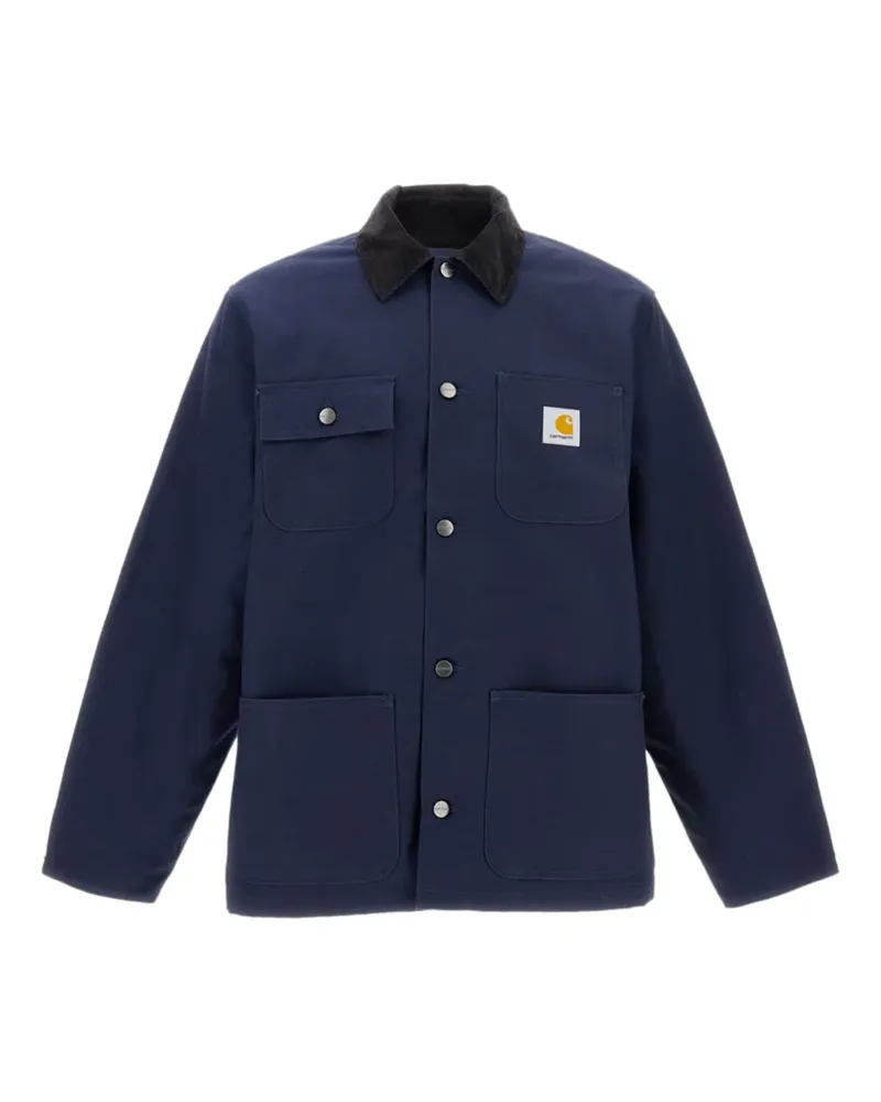 Carhartt WIP Michigan Jacke mit Cordkragen - Blau Blau