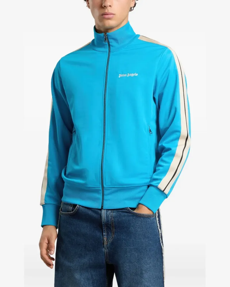 Palm Angels Classic Logo Sportjacke - Blau Blau