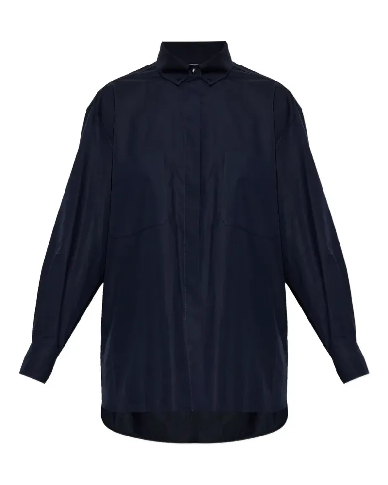 Max Mara Mozart Hemd mit Tasche - Blau Blau